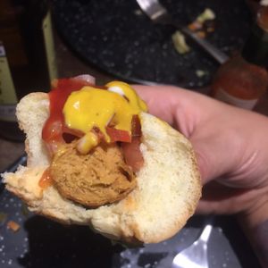 hot dog  at U.to.pi.a in Mexico City