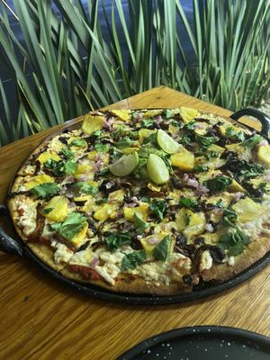 Al Pastor Pizza  at U.to.pi.a in Mexico City