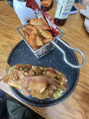 Hot dog con tocino   at U.to.pi.a in Mexico City