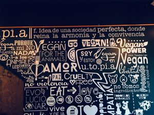 Vegan for the animals at U.to.pi.a in Mexico City