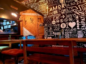 Inside at U.to.pi.a in Mexico City