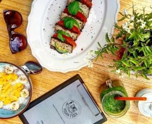 lunch   at Vegan Tiger in Berlin