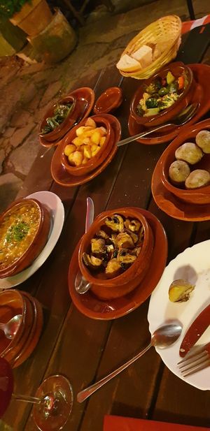 Vegan Tapas at Spanischer Garten in Linz Am Rhein