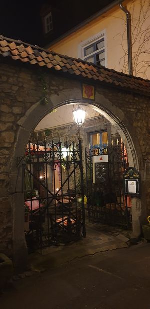 Eingang at Spanischer Garten in Linz Am Rhein