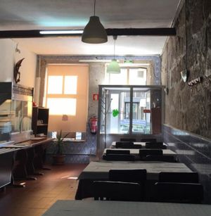 the restaurant at Salpicos Verdes in Porto