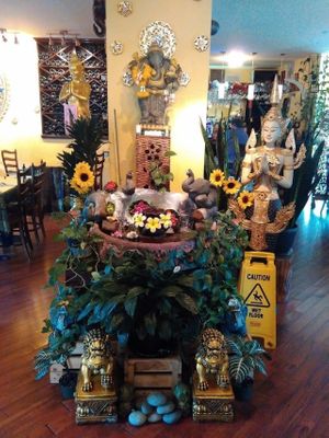 fountain at Thai Ivory Cuisine  in Bedford