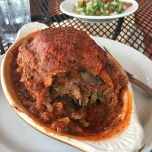 Mousaka at Niki's Rainbow Restaurant in Satellite Beach