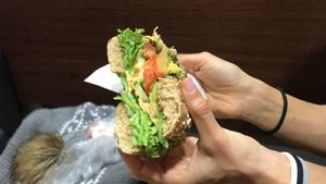 Avocado bagel at Coffee Fellows - Kaiserstr in Frankfurt