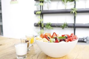 Fruits Salad at Menta Restobar - Calle Man Cesped in Cochabamba