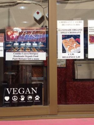 Vegan at BioKarma in Ibiza