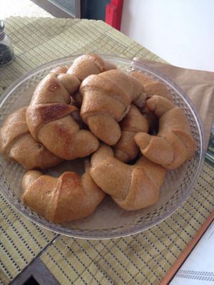 Vegan Croissants  at BioKarma in Ibiza