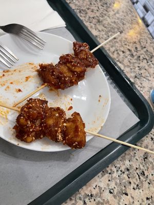 Kebab teriyaki  at Tofoo Com Chay in San Jose