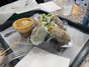 Summerrolls , great stuff  at Tofoo Com Chay in San Jose