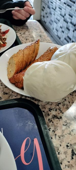 Buns and Tofu Rolls at Tofoo Com Chay in San Jose