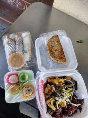 They always have a variety of things to purchase. Check the fridge! at Tofoo Com Chay in San Jose