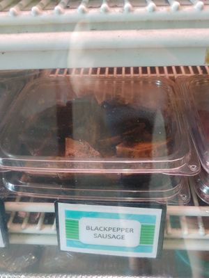 Blackpepper Sausage at Tofoo Com Chay in San Jose