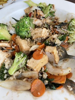 Basil with tofu  at Saigon Village in Chincoteague