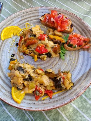 Very good at La Zagara in Taormina