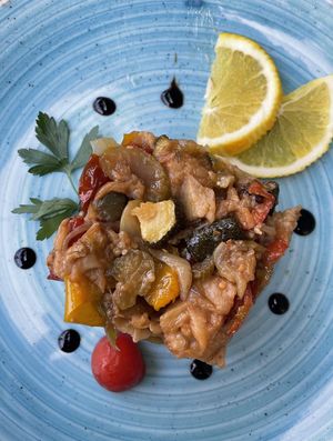 Caponata  at La Zagara in Taormina