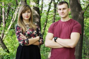 Owners :) at Konfiturka Zdrowe Delikatesy  in Tarnow