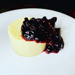 Vegan Panna Cotta  at Plant Food + Wine in Los Angeles