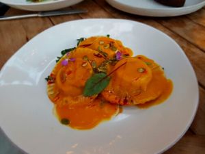 Ravioli at Plant Food + Wine in Los Angeles