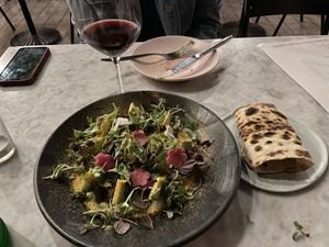 Avocado tikki  at Plant Food + Wine in Los Angeles