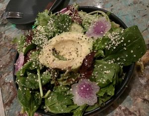 Mixed greens  at Plant Food + Wine in Los Angeles