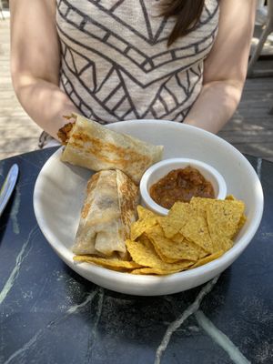 Breakfast Burrito  at Plant Food + Wine in Los Angeles