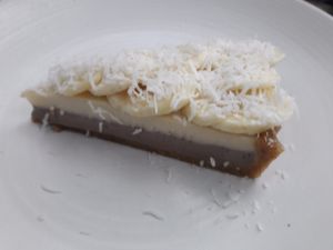 banana creme pie at Plant Food + Wine in Los Angeles