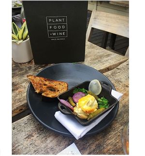 Raclette is to die for at Plant Food + Wine in Los Angeles