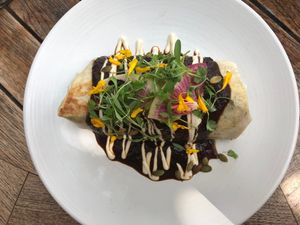 Mole Burrito  at Plant Food + Wine in Los Angeles