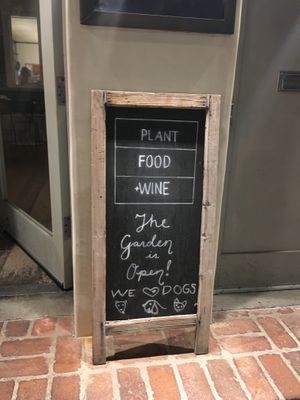 Door  at Plant Food + Wine in Los Angeles