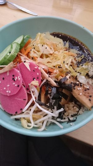 Bibimbap (vegan option) at Day Kitty in Warrnambool