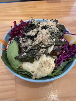 Incredible nourish bowl - filling and tasty  at Day Kitty in Warrnambool