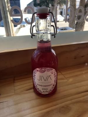 Pomegranate kombucha  at Day Kitty in Warrnambool