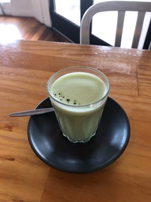 Green matcha tea  at Day Kitty in Warrnambool