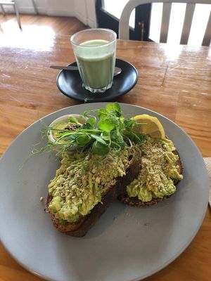 Avo toast yum 😋  at Day Kitty in Warrnambool