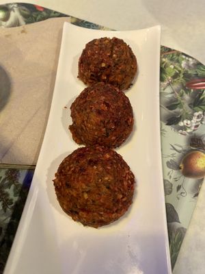 Hemp balls  at Le Botaniste in Ghent