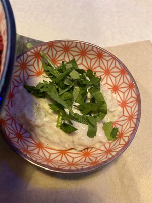 Tzatziki  at Le Botaniste in Ghent