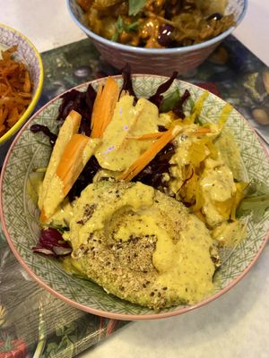 Salad bowl  at Le Botaniste in Ghent