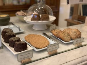 Sweet tooth counter  at Le Botaniste in Ghent