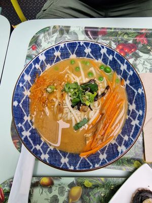 The miso soup at Le Botaniste in Ghent