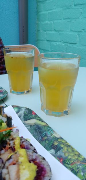 Iced tea at Le Botaniste in Ghent