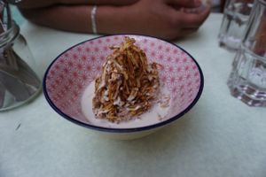 apple vulcano at Le Botaniste in Ghent