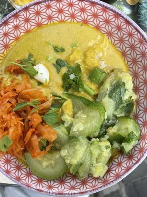 Tibetan bowl  at Le Botaniste in Ghent