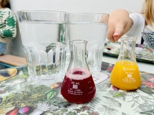 Feel like a real pharmacist and make you own tonic. Combined with water of choose oat milk if you want.  at Le Botaniste in Ghent