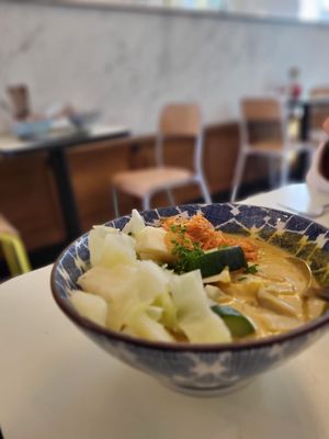 Tibetan mama curry at Le Botaniste in Ghent