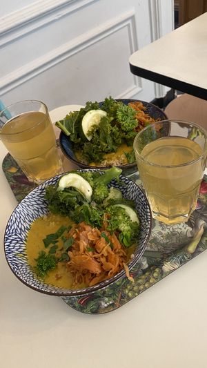 Tibetan mama & Ice tea   at Le Botaniste in Ghent