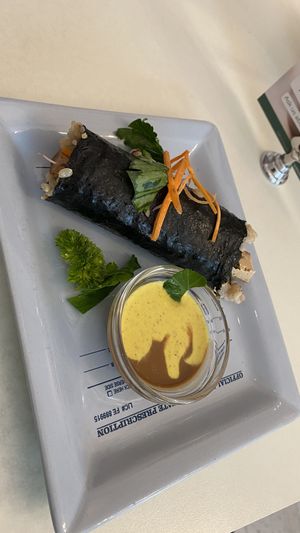 Veggie sushi roll   at Le Botaniste in Ghent
